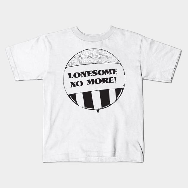 Lonesome No More! Kids T-Shirt by akiinokaze